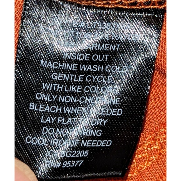 Sanctuary Knot-Front T-Shirt Casual Short Sleeve Top Burnt Orange Size S NWT $49 - Picture 9 of 10